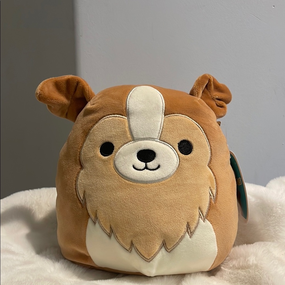 Squishmallows Andres the Dog 8”